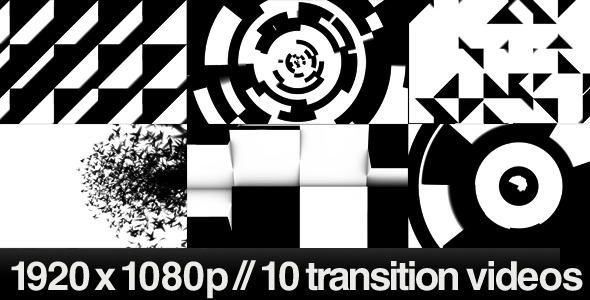 10 HD Transitions Bundle - C
