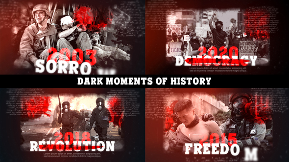 Dark Moments of History