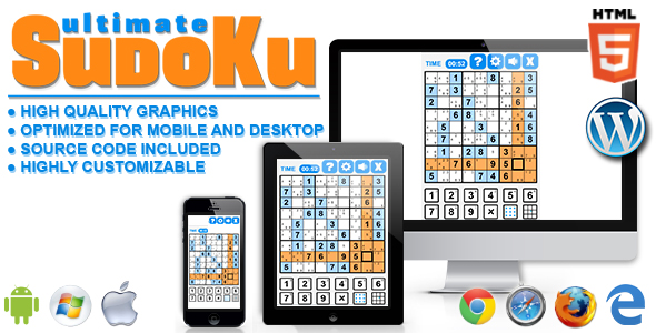 Ultimate Sudoku - gra HTML5