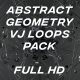 Abstract Geometry VJ Loops Pack - VideoHive Item for Sale