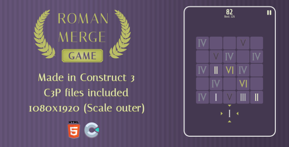 Roman Merge Game - HTML5 Casual game