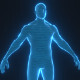 Human Hologram Male 3D Model - 3DOcean Item for Sale
