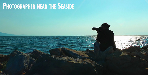 Photographer Near The Seaside