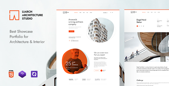 Liarch – Architecture & Interior HTML Template