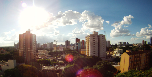 Time Lapse Clouds - Brazilian City