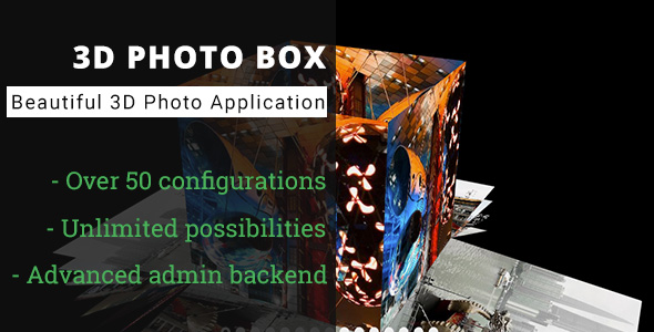 3D Photo Box - Advanced Media Gallery