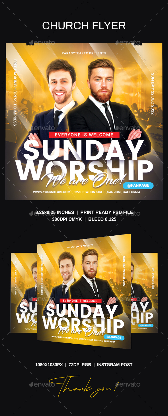 Church Online Flyer