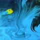 Swirly Blue Ink Floating On Water - VideoHive Item for Sale