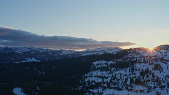 Mountains Aerial 4K