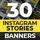 Instagram Stories Banners - GraphicRiver Item for Sale