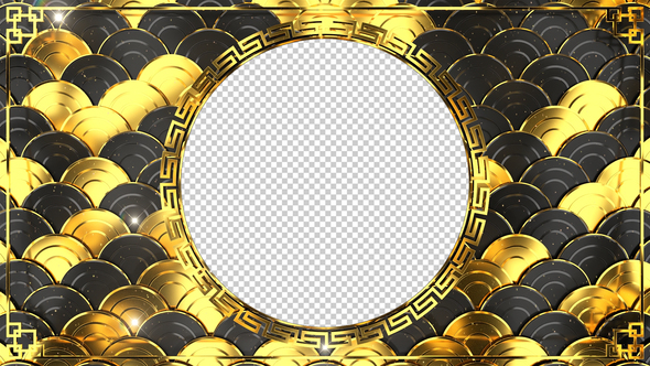 Golden Chinese New Year Frame 12 alt