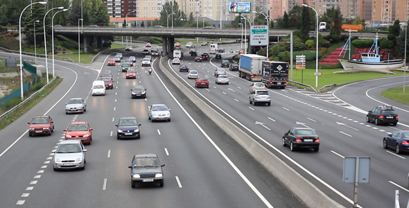 Street Traffic Time-Lapse 02