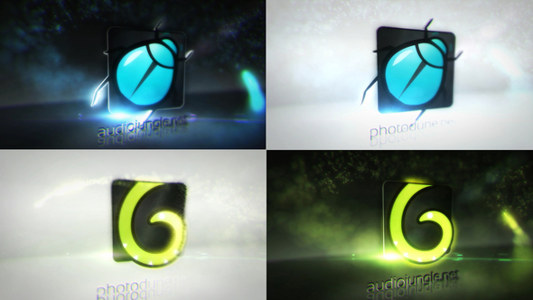 Clean 3d logo formation alt