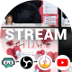 Stream Branding Package. Stream Overlays - Romantic Edition - VideoHive Item for Sale