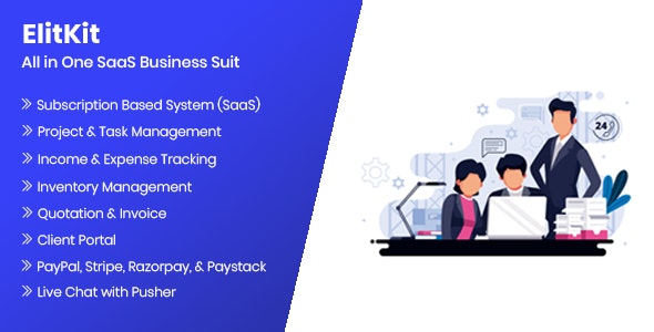 ElitKit - All In One SaaS Business Suit