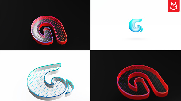 Simple 3D Logo Reveal alt