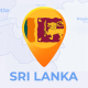 Sri Lanka Map - Democratic Socialist Republic of Sri Lanka Travel Map - VideoHive Item for Sale