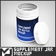 Supplement Jar / Bottle Mock-Up 2 - GraphicRiver Item for Sale