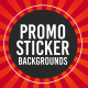 Promo Sticker Backgrounds - VideoHive Item for Sale