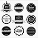 Premium quality and guarantee labels - GraphicRiver Item for Sale