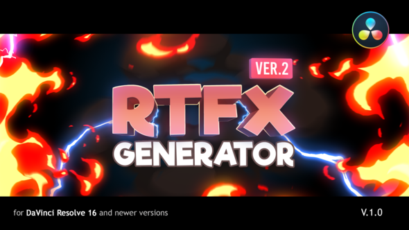 RTFX Generator for DaVinci Resolve