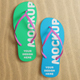 Flip Flop Beach Slippers Mockup - GraphicRiver Item for Sale