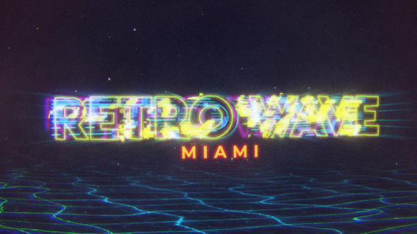 Retro Wave Intro alt