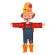 Scarecrow Costume Vector - GraphicRiver Item for Sale