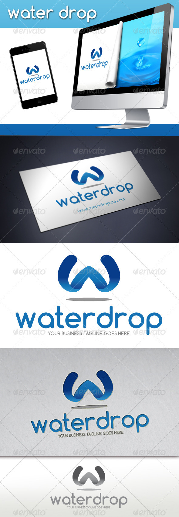 Water Drop Logo