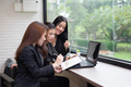 Group of business women having meeting in office. - PhotoDune Item for Sale