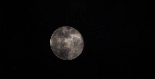 Full Moon In Cloudy Night 3