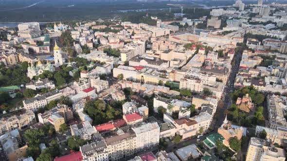 Kyiv, Ukraine Aerial View of the City, Kiev