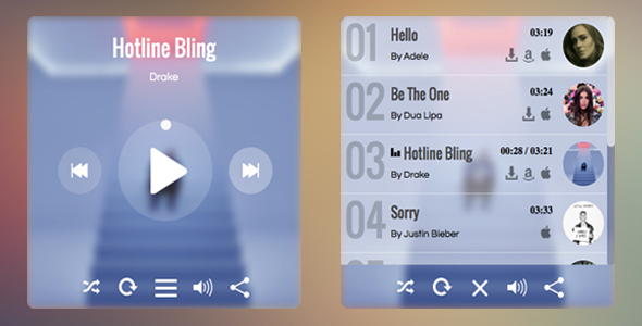 jQuery Audio Player (muzyka)