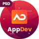 Appdev - App Landing PSD Template - ThemeForest Item for Sale