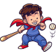 KId Super Sport Mascot Logo - GraphicRiver Item for Sale