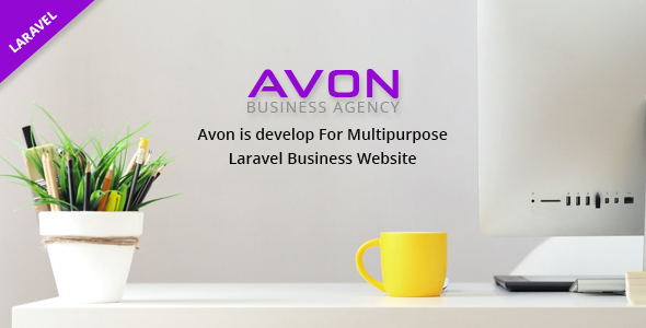 Avon - Multipurpose Business Website Laravel Script