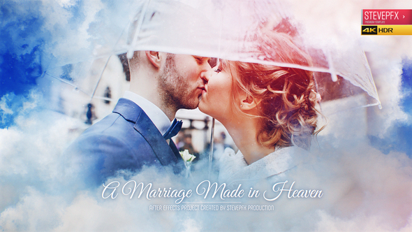 Marriage Made in Heaven | Wedding Invitation | Wedding Opener