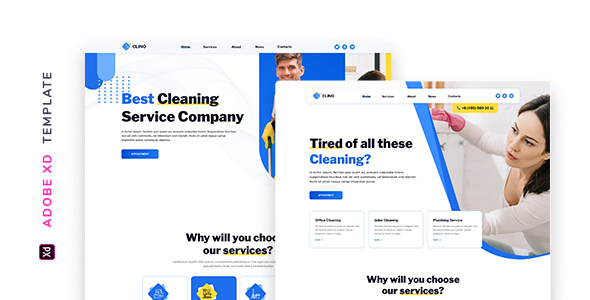 Clino – Cleaning Template for XD