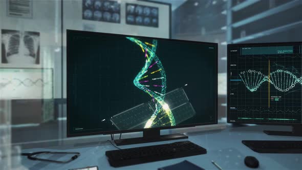 Advanced Medical Software Projects DNA Strand During Biological Evolution Study alt