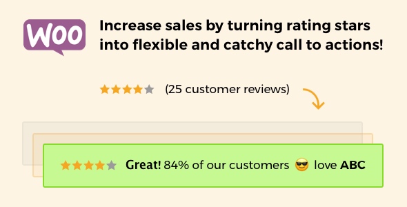 Rating Stars Messages for WooCommerce
