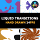 2D FX Liquid Transitions | Da Vinci - VideoHive Item for Sale