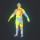 Human Thermal Image Heatmap Male 3D Model - 3DOcean Item for Sale