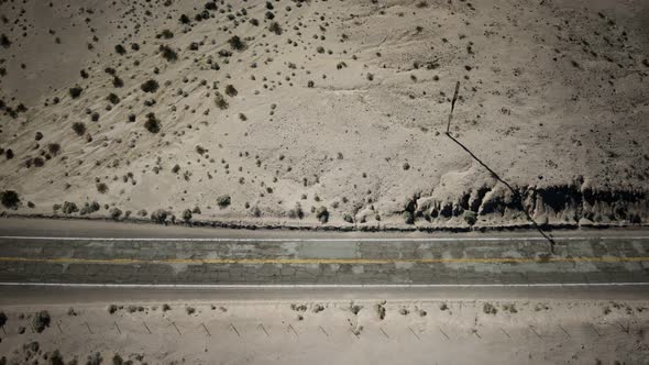 Scenic Highway Through Desert Landscape of Utah, USA alt