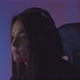 Closeup Streamer Girl Playing a Computer Game - VideoHive Item for Sale