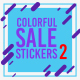 Colorful Sale Stickers Pack 2 - VideoHive Item for Sale
