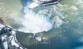Aerial views of Niagara falls in winter - PhotoDune Item for Sale