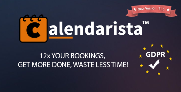 Calendarista Premium - WP Reservation Booking & Appointment Booking Plugin & Schedule...