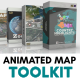 Animated Map Toolkit - VideoHive Item for Sale