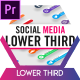 Circle Social Media Lower Thirds - VideoHive Item for Sale