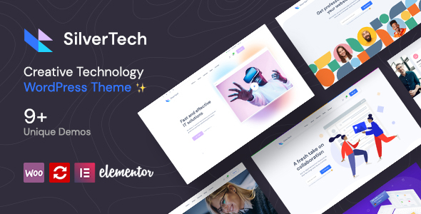 Silvertech – Creative WordPress Theme